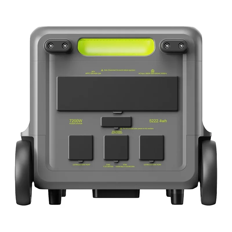 FOSSIBOT F7200 7200W Ladestation (Grün)