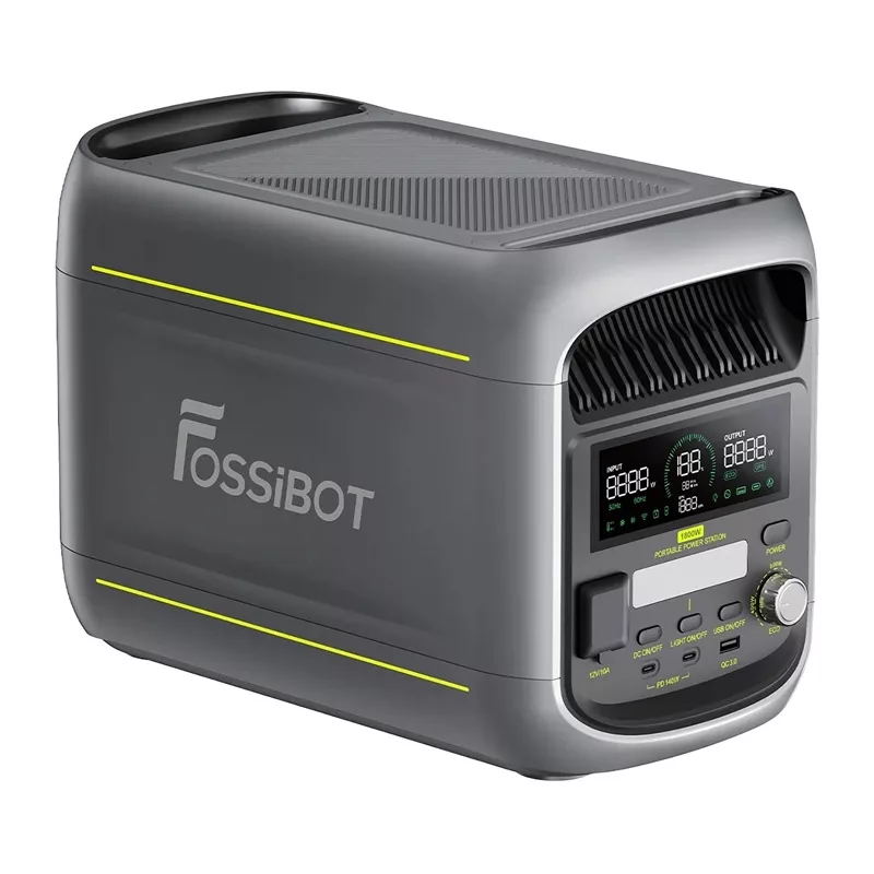FOSSIBOT F1800 1800W Ladestation, Grau