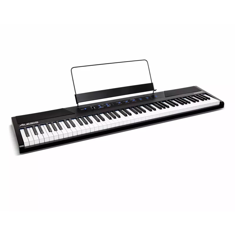 Alesis Concert - 88-Tasten Digitalpiano mit vollgroßen semi-gewichteten Tasten