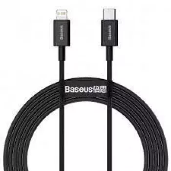Baseus Cafule Series USB-C auf Lightning Kabel 2m Schwarz CATLYS-C01
