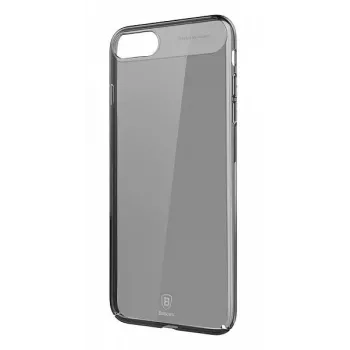 Baseus Apple Sky Case für iPhone 7 WIAPIPH7-SP01 Transparent Schwarz