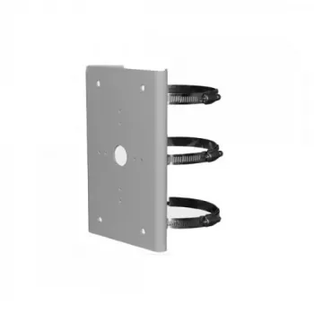 Hikvision DS-1275ZJ Vertikale Mastmontage für Dome-Kameras, Aluminiumlegierung, Weiß