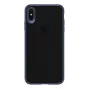 USAMS Apple iPhone XS Max Mant Hard Case Blau