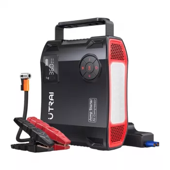 UTRAI JS5 Starthilfe mit Kompressor 2000A Spitze 16000mAh 150 PSI