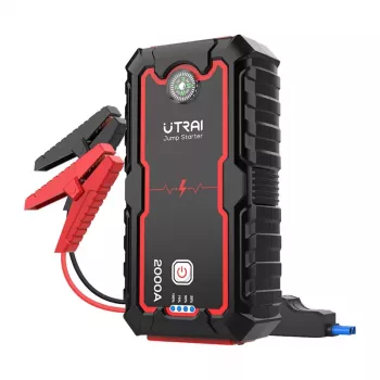 UTRAI JS One Car Starter 1600A Peak 16000mAh 12V Jump Starter mit LED-Taschenlampe