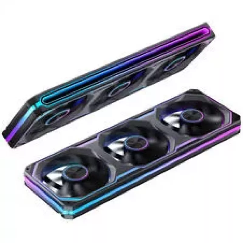 Jonsbo XA-360 360mm All-in-One Flüssigkeits-CPU-Kühler, PWM, ARGB, Schwarz