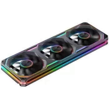 Jonsbo XA-360 360mm All-in-One Flüssigkeits-CPU-Kühler, PWM, ARGB, Schwarz