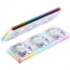 Jonsbo XA-360 Reverse Blade PWM ARGB 360mm Weißer PC-Gehäuselüfter 3er-Pack