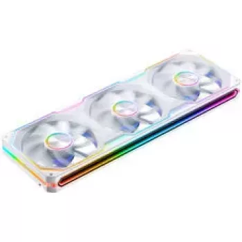 Jonsbo XA-360 Reverse Blade PWM ARGB 360mm Weißer PC-Gehäuselüfter 3er-Pack