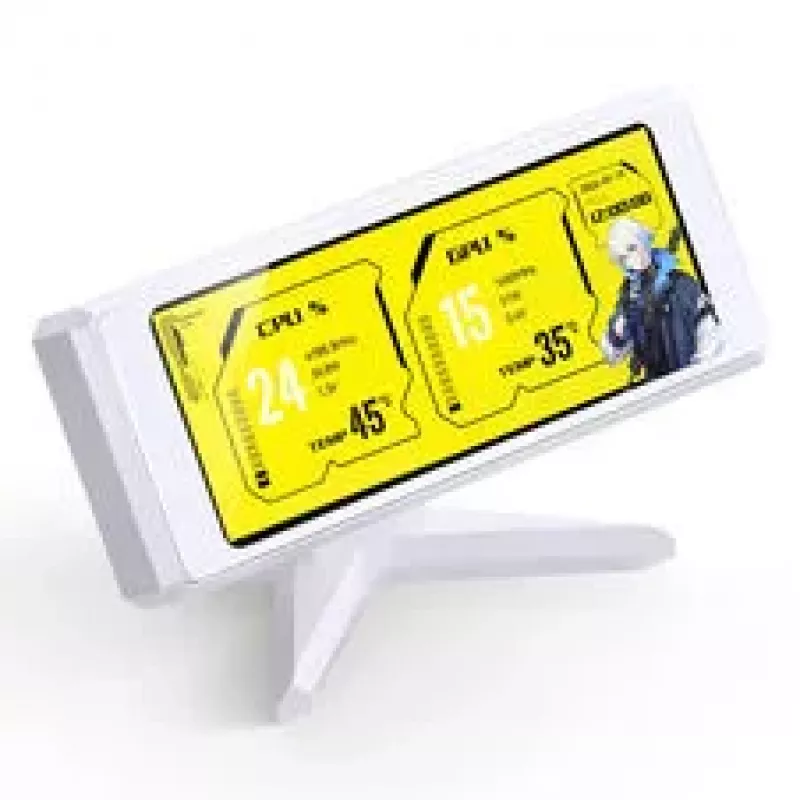 Jonsbo DS339 Mini Display 3,39 inch IPS-Bildschirm USB-C Weiß