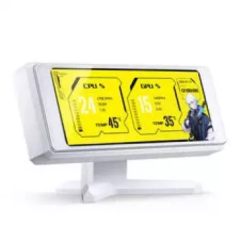 Jonsbo DS339 Mini Display 3,39 inch IPS-Bildschirm USB-C Weiß