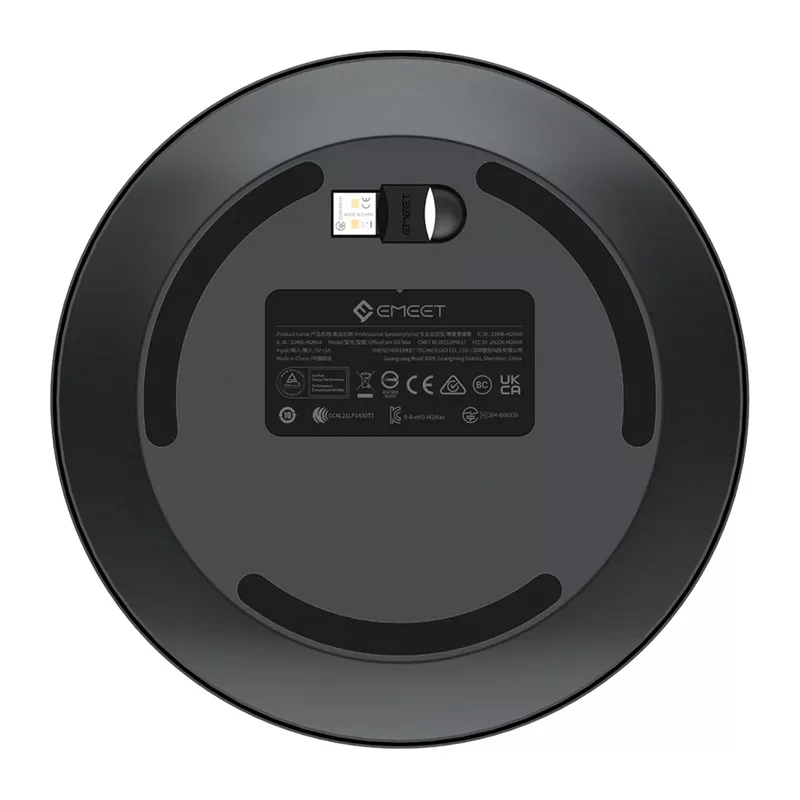 EMEET OfficeCore M2 Max Konferenzlautsprecher - 8-Mikrofon-Array, 360°-Erfassung, USB-C/Bluetooth 5.0, 24h Akku, Daisy Chain