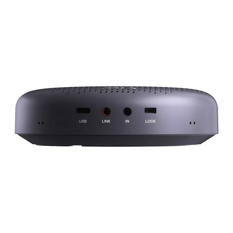 EMEET OfficeCore Luna Plus Kit Konferenzsystem - Dual Lautsprecher-Set mit Daisy Chain, 360° omnidirektionalem Mikrofon, USB-C & Bluetooth 5.0, Geräuschunterdrückung, 15h Akku