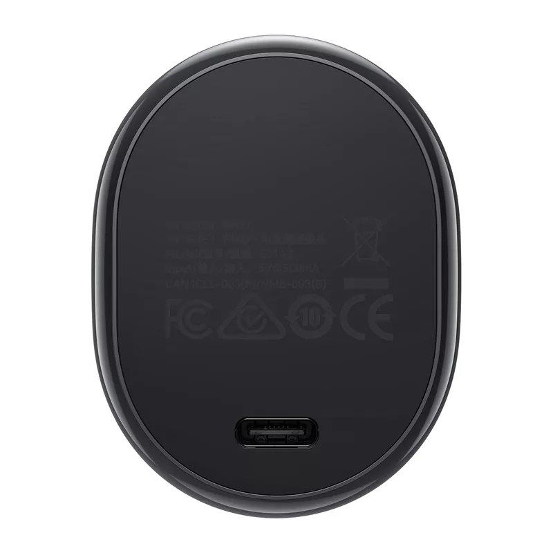 EMEET Piko+ Webcam 4K UHD mit Autofokus, Dual-Mikrofonen, Datenschutzblende, USB-C, Schwarz