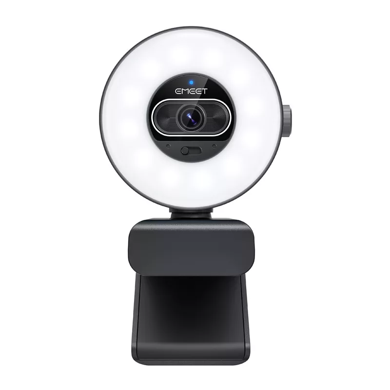 EMEET SmartCam S600L Webcam - 2K QHD, Autofokus, Dual-Mikrofone, Sichtschutzabdeckung, USB-A