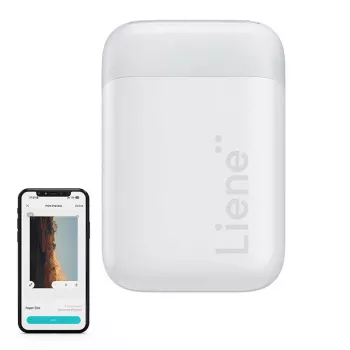 Liene Pearl 2x3 Tragbarer Fotodrucker (Weiß)