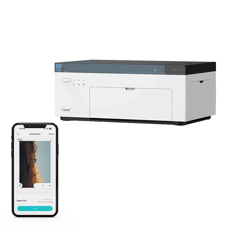 Liene Amber M100 4x6 Tragbarer Fotodrucker - Weiß