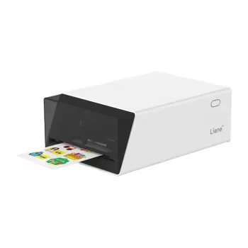 Liene Pix Cut 2-in-1 Tragbarer Fotodrucker - ZINK-Technologie, Bluetooth 5.0, eingebauter Cutter, Aufkleberdrucke