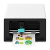 Liene Pix Cut 2-in-1 Tragbarer Fotodrucker - ZINK-Technologie, Bluetooth 5.0, eingebauter Cutter, Aufkleberdrucke