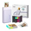 Liene Pearl N200 Pro 2x3 Tragbarer Fotodrucker Kit (Lila)