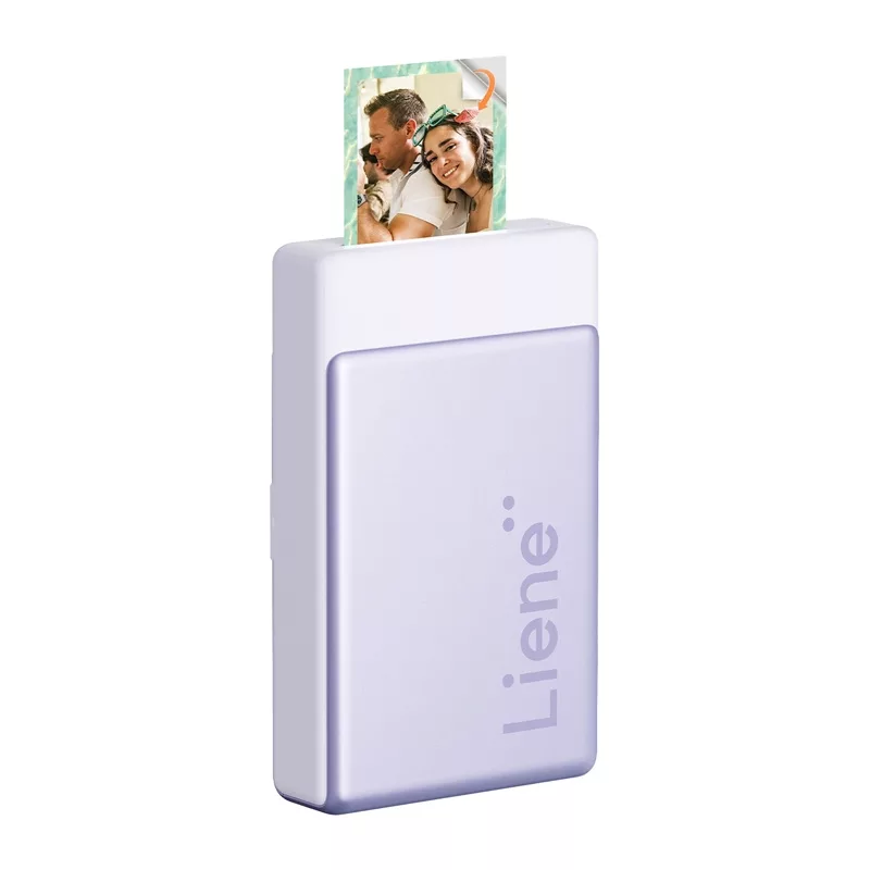 LIENE Pearl N200 Pro 2x3 Tragbarer Fotodrucker (Lila)