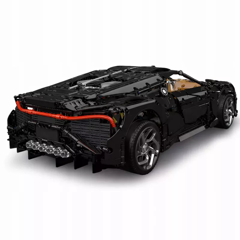 MOULD KING La Voiture Noire Baukasten 13163S - 4800 Teile 1:8 Maßstab Bugatti Nachbau