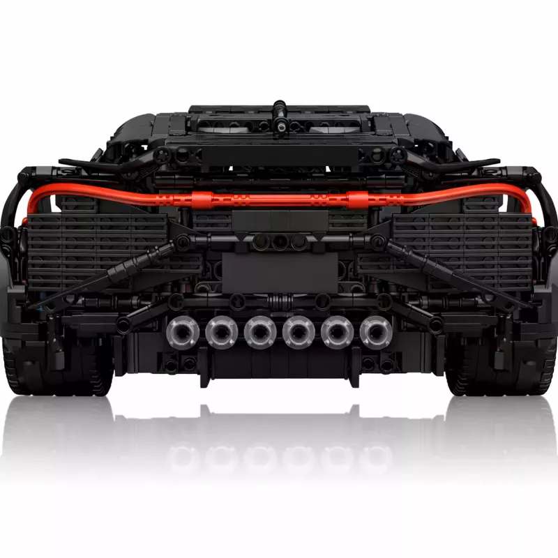 MOULD KING La Voiture Noire Baukasten 13163S - 4800 Teile 1:8 Maßstab Bugatti Nachbau