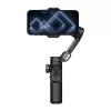 AOCHUAN XE Standard Gimbal (Schwarz) - 3-Achsen Smartphone-Stabilisator mit Bluetooth 5.0, 2600mAh Akku, klappbares Design