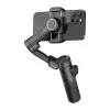 AOCHUAN XE Standard Gimbal (Schwarz) - 3-Achsen Smartphone-Stabilisator mit Bluetooth 5.0, 2600mAh Akku, klappbares Design