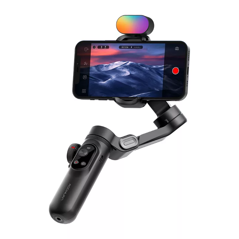 AOCHUAN X Pro Gimbal mit RGB-Beleuchtung (Schwarz)