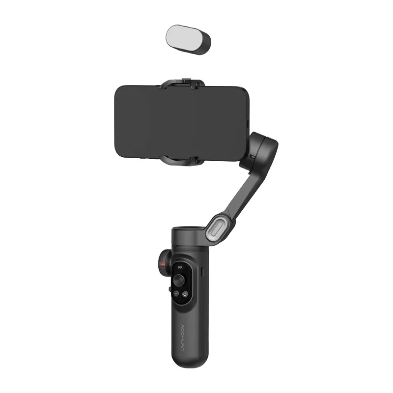 AOCHUAN X Pro Gimbal mit RGB-Beleuchtung (Schwarz)