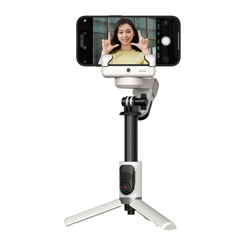 AOCHUAN M1 Pro Gimbal mit RGB-Beleuchtung (Weiß)