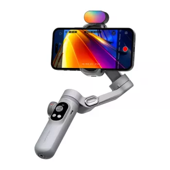 AOCHUAN X Pro Gimbal mit RGB-Beleuchtung (Grau)