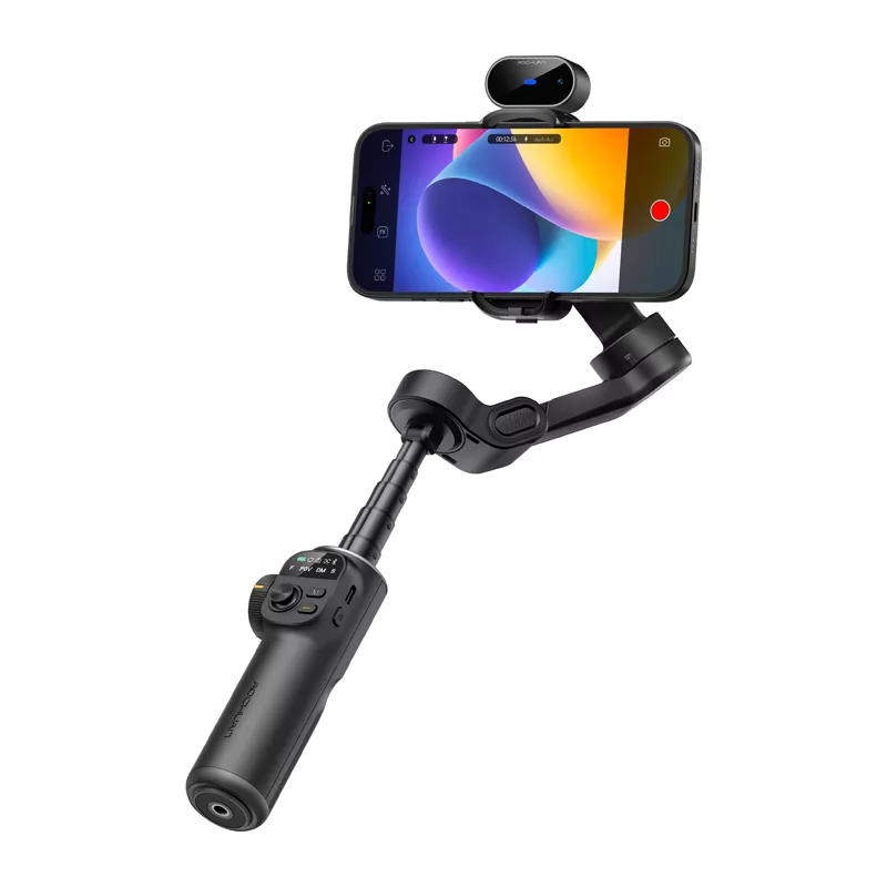 AOCHUAN X2 Gimbal mit KI-Sensor (Schwarz)