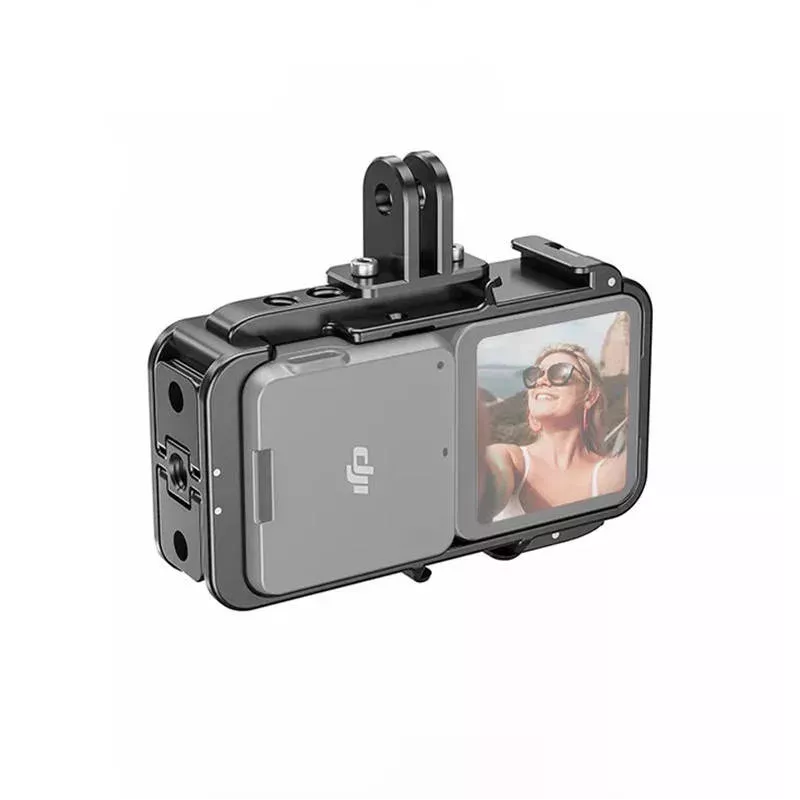 TELESIN Metallrahmen-Schutzkäfig für DJI Action 2 (OA-FMS-003)