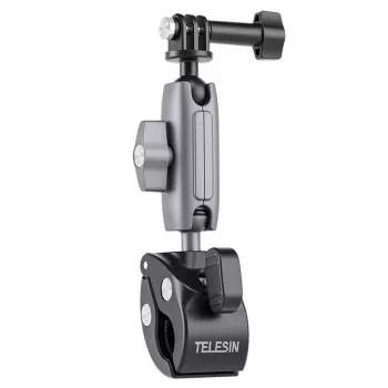 TELESIN Universal-Lenkerrohrklemmenhalterung für Sportkameras (Aluminium)