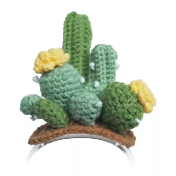 Gestricktes Kaktus-Kostüm für Loona Premium Roboter