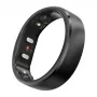 RingConn Smart Ring Gen2 für Damen und Herren - Schlaf- und Fitness-Tracking Wearable - Herzfrequenz - Matt Schwarz Größe 8