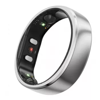 RINGCONN Gen2 Air Smart Ring Silber Größe 7 (RCA-02-SI-7)