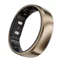 RingConn Smart Ring Gen2 Air für Damen und Herren - Schlaf- und Fitness-Tracking Wearable - Herzfrequenz - Dune Gold Größe 12