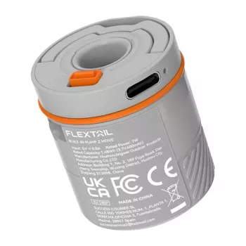 FLEXTAIL AVS Capsule Tragbare elektrische Luftpumpe & Vakuumpumpe (Grau)