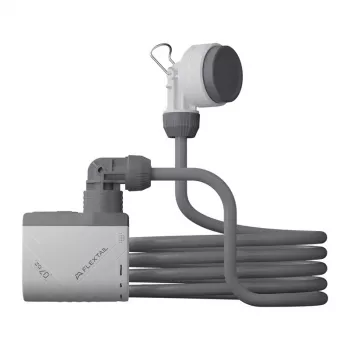 FLEXTail Tiny Shower Portable Shower with Pump (Weiß)