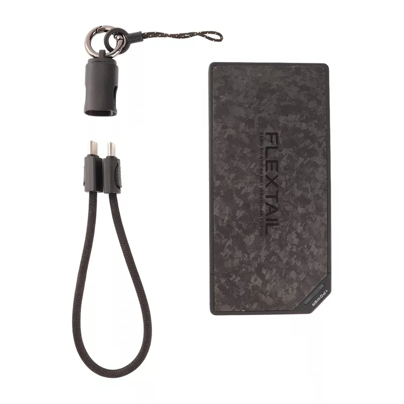 Flextail Zero Power 10.000 mAh Powerbank (Schwarz)