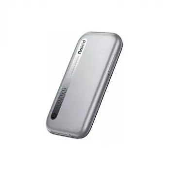 Eaton Rokid Station 2 Silber - Android TV 11 Streaming Media Player mit 32 GB Speicher, Bluetooth 5.0, Wi-Fi 5, 5000 mAh Akku