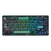 AKKO MOD007V3 HE 75% Kabelgebundene Mechanische Tastatur mit Hall-Effekt-Schaltern, CNC-Aluminiumgehäuse, PBT-ASA-Tastenkappen, RGB, Schwarz