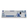 AKKO 5098B Glacier 98-Key Tri-Mode Mechanische Tastatur (Weiß/Blau/Grau)