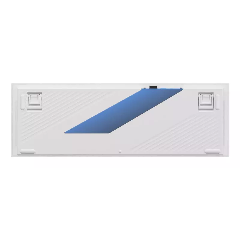 AKKO 5098B Glacier 98-Key Tri-Mode Mechanische Tastatur (Weiß/Blau/Grau)