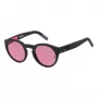 Tommy Jeans TJ-0003-S-003 Unisex Sonnenbrille Schwarzer Rahmen Graue Gläser 48/22/140 mm