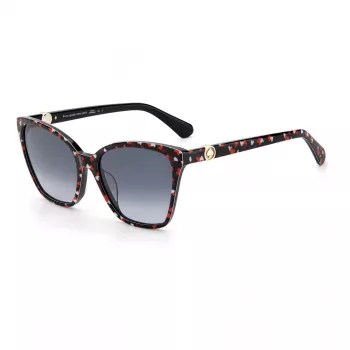 KATE SPADE Damen Sonnenbrille Amiyah - Havana Rahmen, Brauner Verlaufsglas - 56/17/140 mm