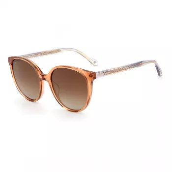 KATE SPADE KIMBERLYNGSFL Damen-Sonnenbrille - Acetat-Rahmen, graues Gradientenglas, 56 mm
